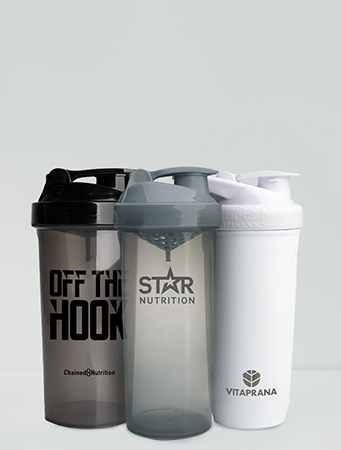 Shakers og vandflasker